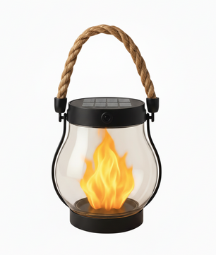 Solar Flame Lamp