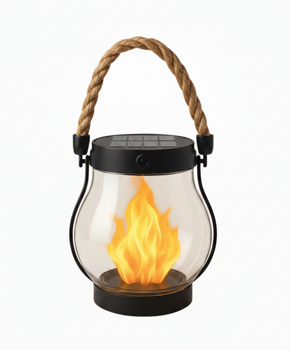 Solar Flame Lamp