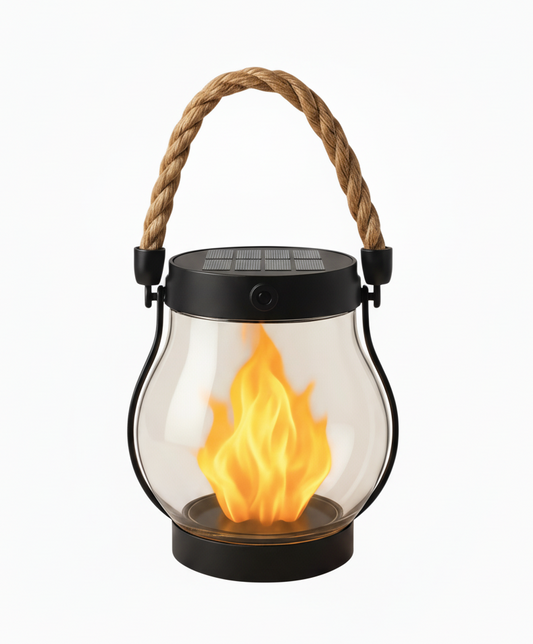Solar Flame Lamp